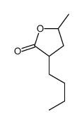 3-butyl-5-methyloxolan-2-one Structure