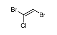 1,2-dibromo-1-chloro-ethene Structure