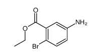 2-溴-5-氨基苯甲酸乙酯结构式