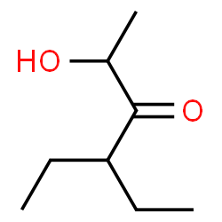 3-Hexanone, 4-ethyl-2-hydroxy- (9CI) structure