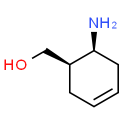 3-Cyclohexene-1-methanol,6-amino-,(1R,6S)-(9CI) Structure