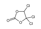 4,4,5-trichloro-1,3-dioxolan-2-one Structure