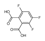 3,4,6-trifluorophthalic acid Structure