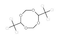 2,6-bis(trichloromethyl)-1,3,5,7-tetraoxocane Structure