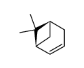 (1S,5R)-6,6-dimethylbicyclo[3.1.1]hept-2-ene Structure