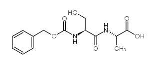 Cbz-丝氨酸酰-丙氨酸结构式