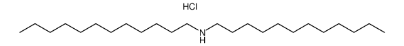 dilauryl ammonium chloride Structure