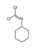 1,1-dichloro-N-cyclohexylmethanimine结构式