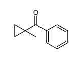 (1-methylcyclopropyl)-phenylmethanone结构式