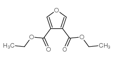 3,4-呋喃二甲酸二乙酯结构式