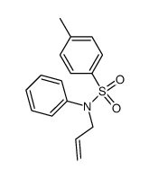 N-allyl-4-methyl-N-phenylbenzenesulfonamide Structure