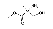 Serine, 2-methyl-, methyl ester (9CI) Structure