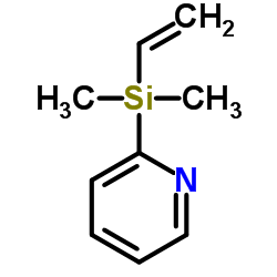 2-pyridyldimethyl(vinyl)silane Structure