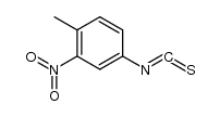 4-methyl-3-nitro-phenyl isothiocyanate结构式