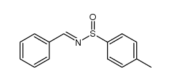(+/-)-N-(benzylidene)-p-toluenesulfinamide Structure