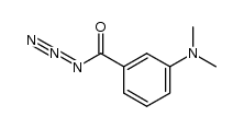 azido(3-(dimethylamino)phenyl)methanone结构式