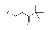 1-chloro-4,4-dimethylpentan-3-one结构式