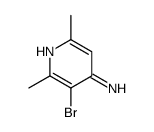 3-溴-2,6-二甲基吡啶-4-胺结构式