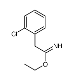 2-(2-氯苯基)-乙脒酸乙酯结构式
