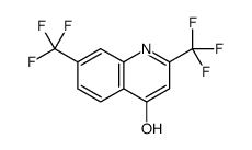 2,7-双三氟甲基-4-羟基喹啉结构式