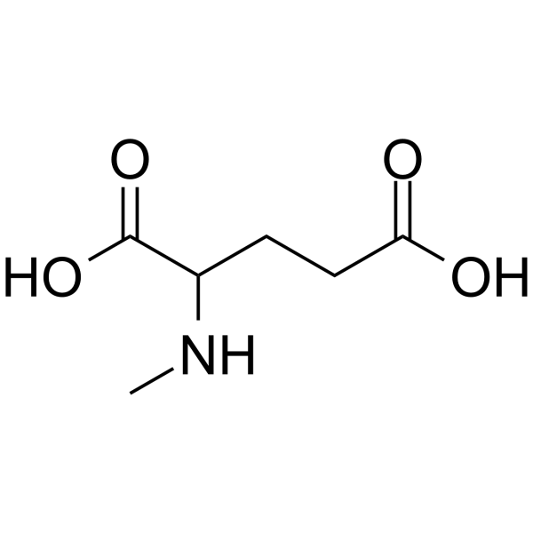 N-methyl-L-glutamic acid Structure
