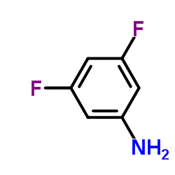 3,5-二氟苯胺结构式