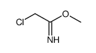 O-methyl 2-chloroacetimidate Structure