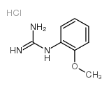 2-(2-methoxyphenyl)guanidine,hydrochloride Structure