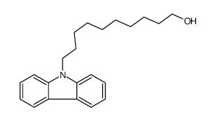 10-carbazol-9-yldecan-1-ol Structure