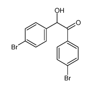 1,2-bis(4-bromophenyl)-2-hydroxyethanone Structure
