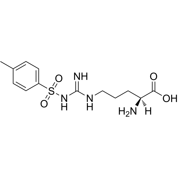 N'-对甲苯磺酰基-L-精氨酸结构式