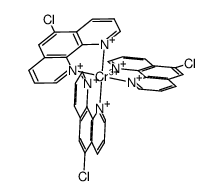[Cr(5-chloro-1,10-phenanthroline)3](3+) Structure