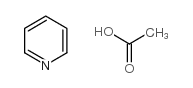 Pyridinium acetate Structure