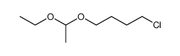 1-Chlor-3-(1'-aethoxyaethoxy)-butan Structure