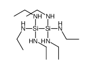 N-[bis(ethylamino)-[tris(ethylamino)silyl]silyl]ethanamine Structure