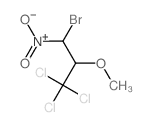 Propane,3-bromo-1,1,1-trichloro-2-methoxy-3-nitro-结构式