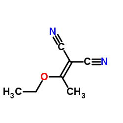 2-(1-Ethoxyethylidene)malononitrile Structure