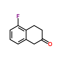 5-氟-β-四氢萘酮结构式