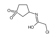 2-chloro-N-(1,1-dioxothiolan-3-yl)acetamide Structure