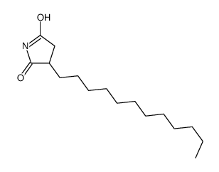 3-dodecylpyrrolidine-2,5-dione结构式