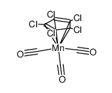 (η5-C5Cl5)Mn(CO)3结构式