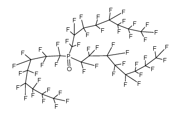 tris(perfluorooctyl)phosphine oxide Structure