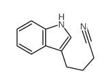 Indole-3-butyronitrile结构式