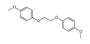 1-methoxy-4-[2-(4-methoxyphenoxy)ethoxy]benzene结构式