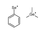 λ1-selanylbenzene,trimethylgermanium结构式