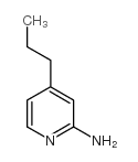 2-氨基-4-丙基吡啶结构式