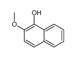 2-methoxynaphthalen-1-ol结构式