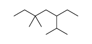 3-ethyl-2,5,5-trimethylheptane结构式