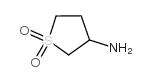1,1-二氧化四氢噻吩-3-胺结构式