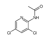 N-(3,5-dichloro-pyridin-2-yl)-acetamide结构式